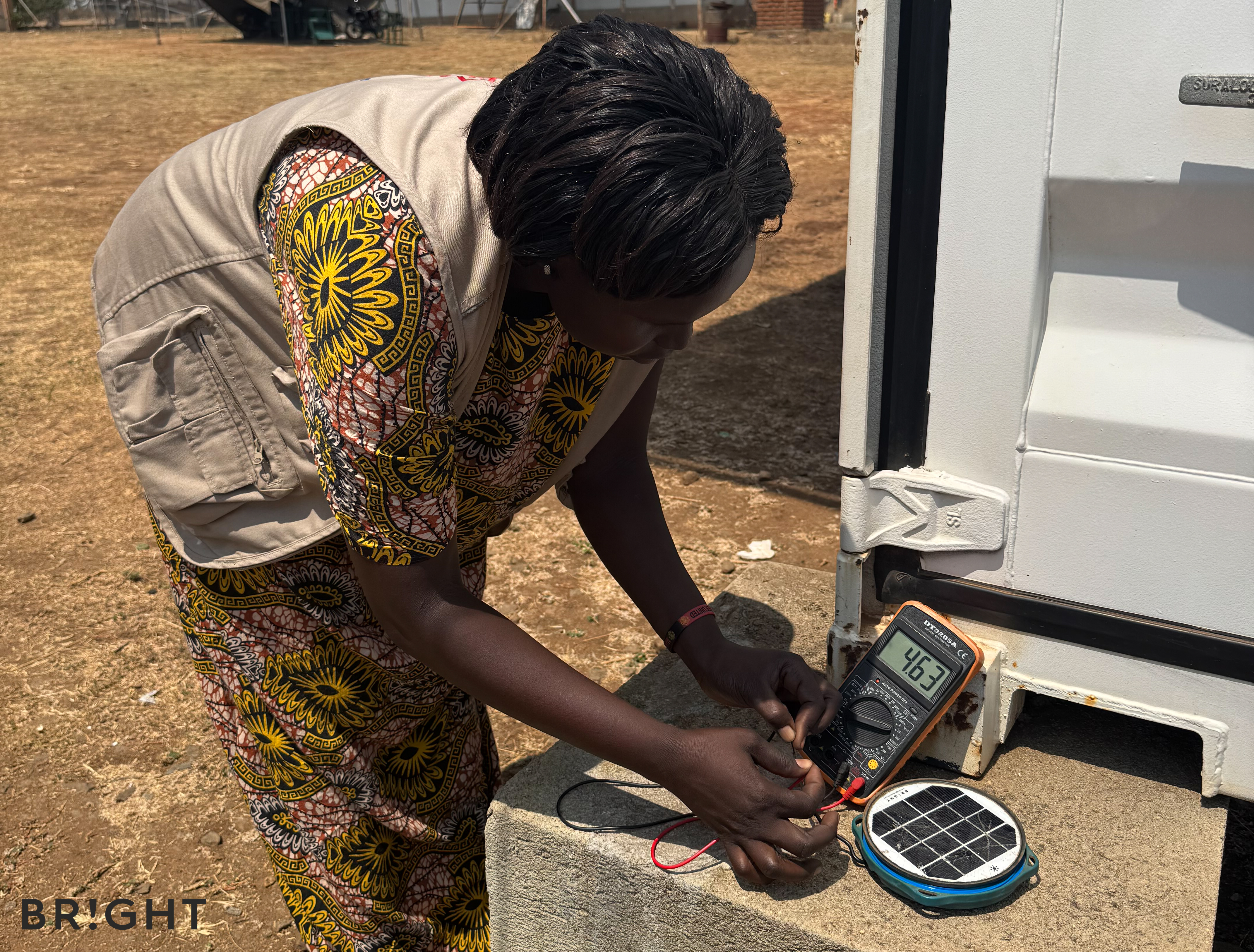 One project participant shared that the initiative transformed her perception of women's capabilities in technical fields (© BRIGHT).