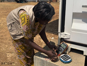 One project participant shared that the initiative transformed her perception of women's capabilities in technical fields (© BRIGHT).