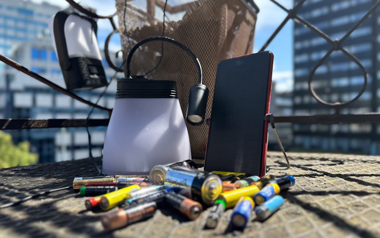 BRIGHT Products solar lamps: BRIGHT Sol, BRIGHT SunBell 2.0 Y and BRIGHT Move. A BRIGHT solar lamp can replace up to 8,500 disposable batteries over its lifetime.