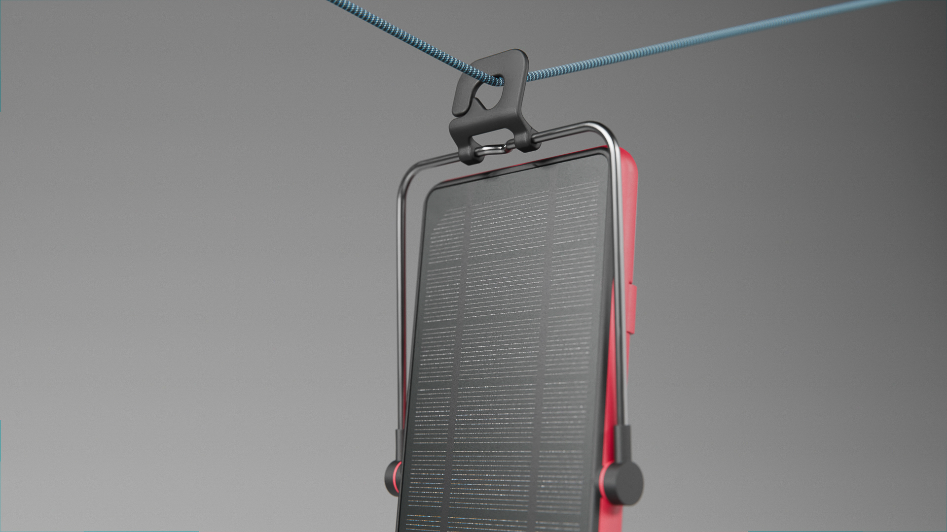 An integrated line hanger adds even more flexibility, letting users suspend the lamp from cords or lines, perfect for use inside tents or shelters.