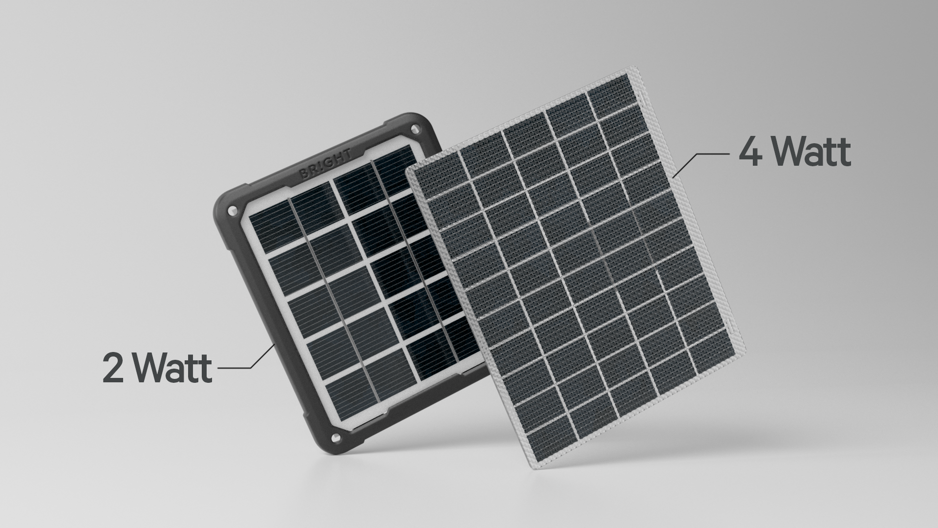 Sol Mid and High Capacity models feature durable, lightweight 4-watt ETFE monocrystalline solar panels, while the Basic Capacity model uses a rugged 2-watt polycrystalline panel, built for reliable performance in demanding conditions.