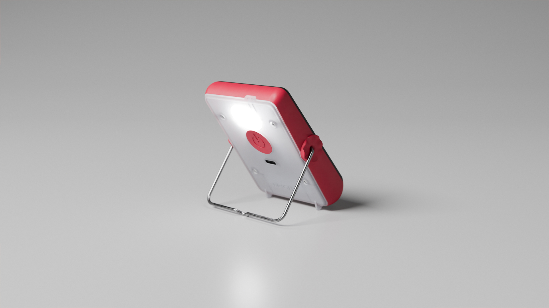 A swivel frame transforms Start+ into a focused reading light, perfect for maps, books, or nighttime tasks.