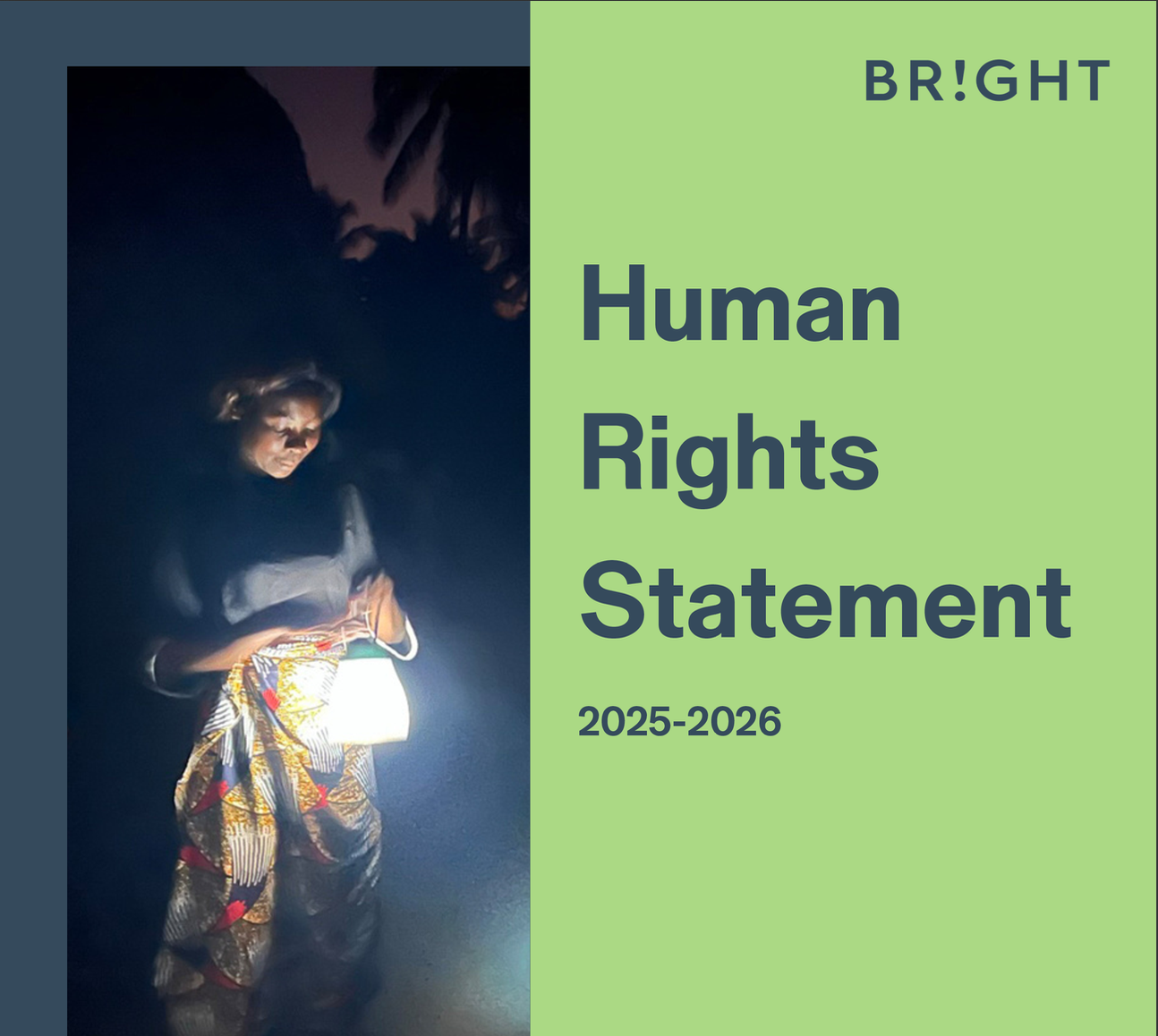 BRIGHT Human Rights Statement 2025 -2026