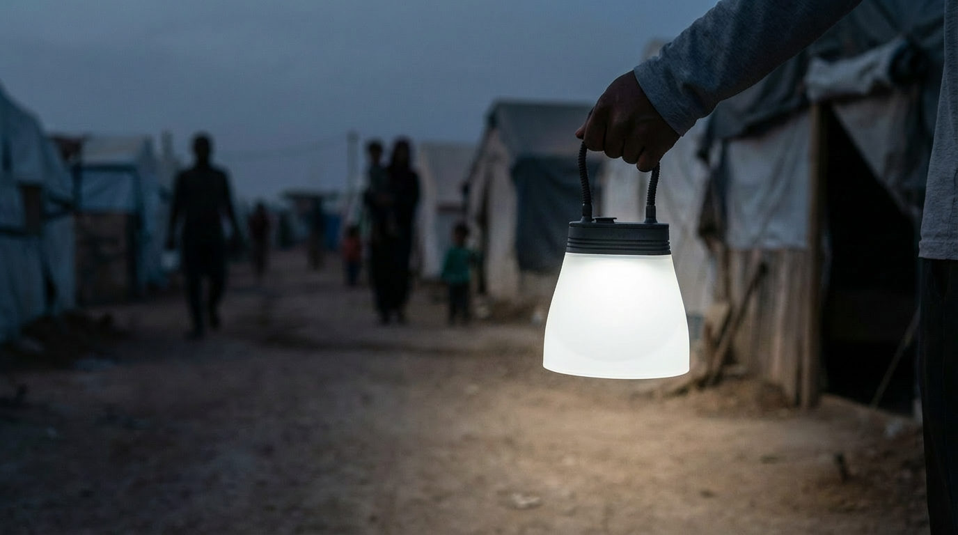 Discover how solar lamps improve safety, education and resilience in displacement camps. Evidence, impact and procurements insights for humanitarian organisations.