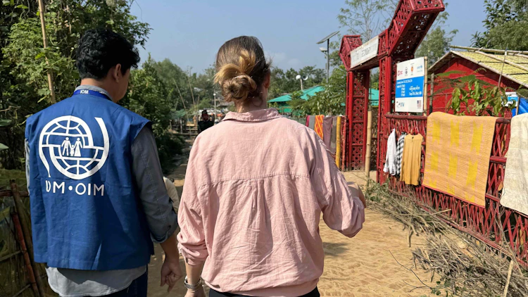 BRIGHT Products Solar lamp repair & e-waste management partnership in Cox's Bazar Kutupalong refugee camp, Bangladesh